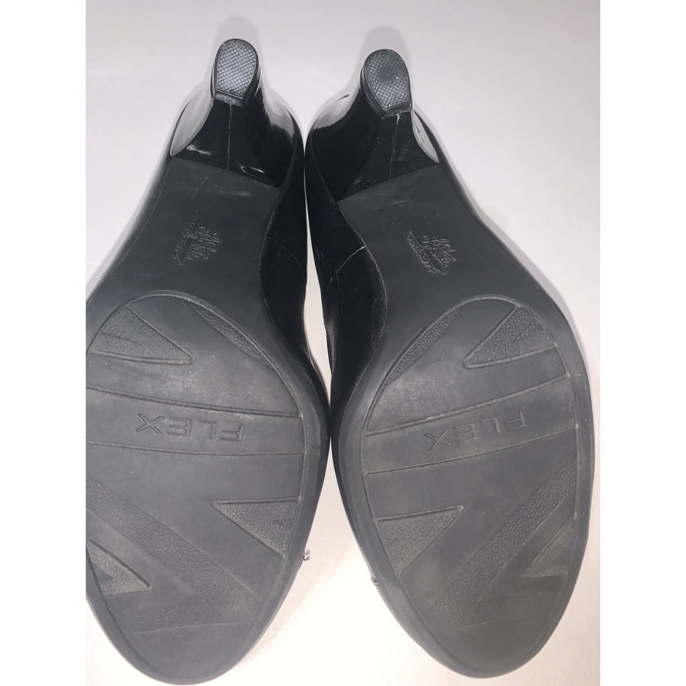 LifeStride Bright Black Memory Foam Cap Toe Pumps Heels Womens Size 8M‎ - Picture 14 of 15